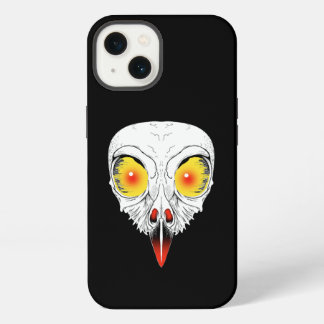 Etui iPhone 13 Crâne d'un oiseau de proie