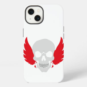 Etui iPhone 13 crâne incroyable avec aile