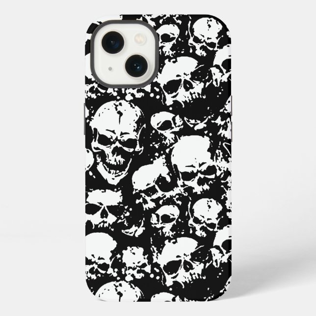 Coque iPhone Crânes (Verso)