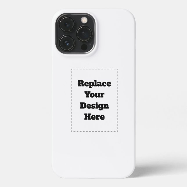 Coque iPhone Create Your Own white  (Verso)