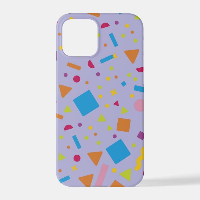 Coque iPhone Création géométrique de la figure 3 (Verso)