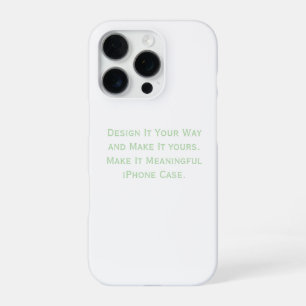 Coque iPhone 16 Pro Créez Votre Personnalisation