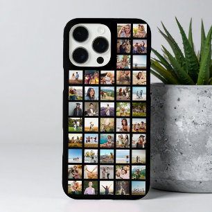 Coque iPhone 16 Pro Max Créez Votre Propre Collage de 46 Photos Personnali