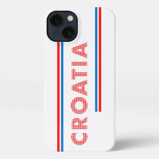 Etui iPhone 13 Croatie - avec amour
