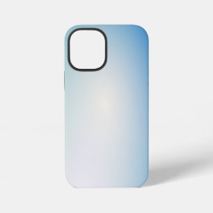 Coque iPhone 12 Mini Cuir bleu élégant