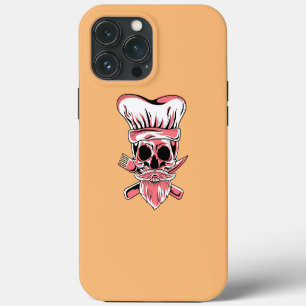 Etui iPhone 13 Pro Max Cuisinier effrayant Chef en chef