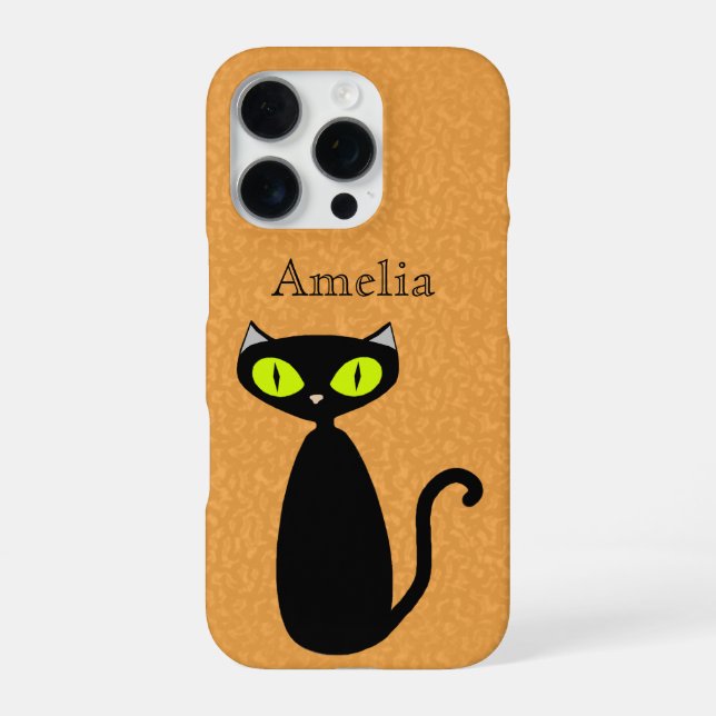 Coque iPhone Custom colour mod cat case (Verso)