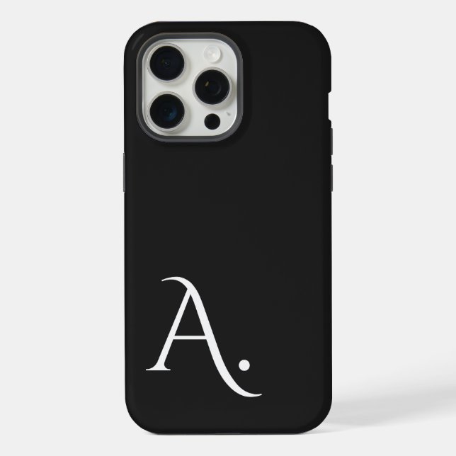 Coque iPhone Custom with Initial Name (Verso)