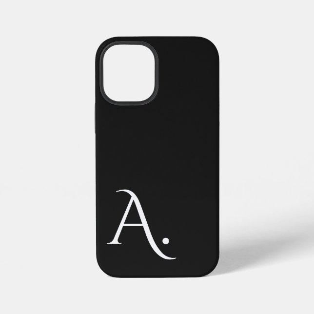 Coque iPhone Custom with Initial Name (Verso)