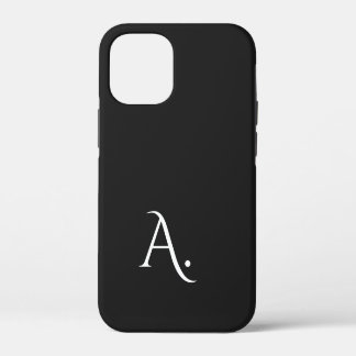 Coque iPhone 12 Mini Custom with Initial Name