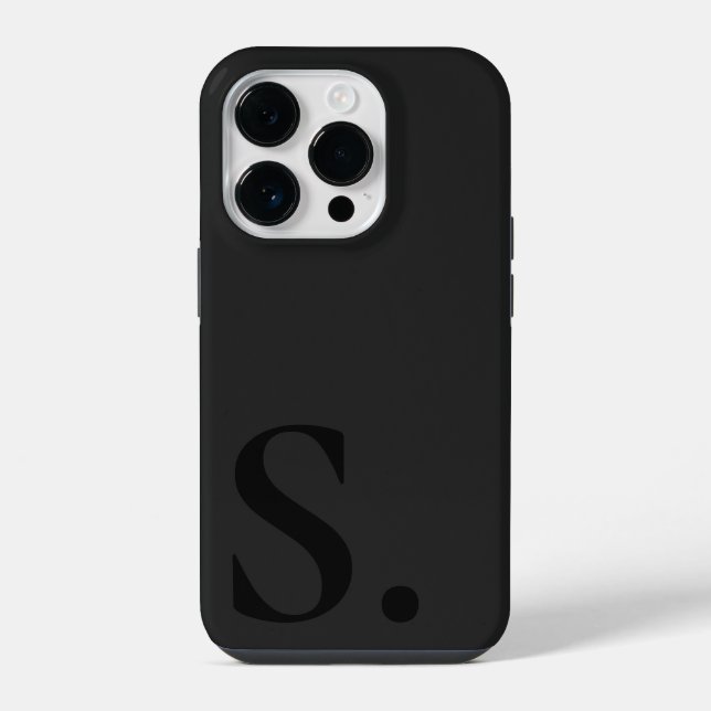 Coque iPhone Custom with Initial Name (Verso)