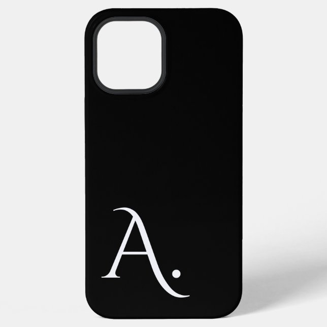 Coque iPhone Custom with Initial Name (Verso)