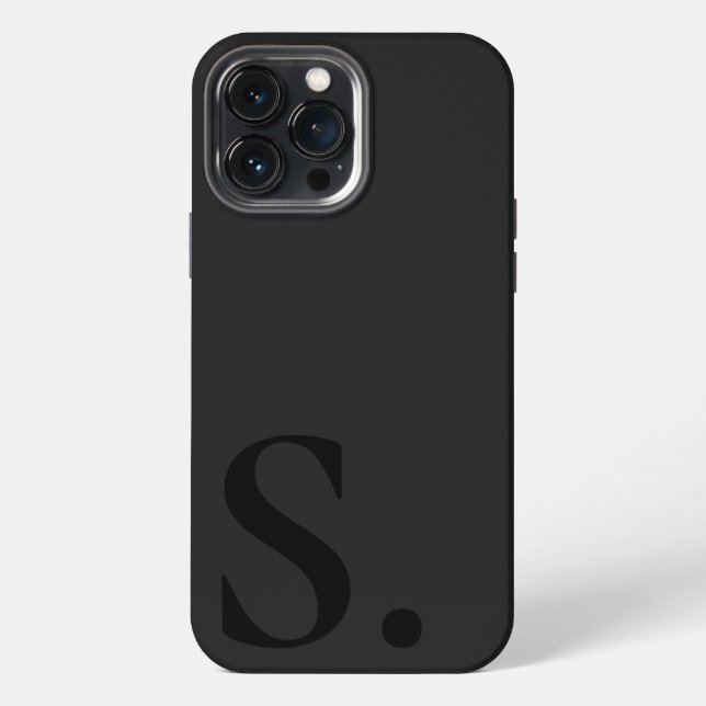 Coque iPhone Custom with Initial Name (Verso)