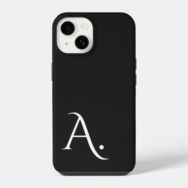 Coque iPhone Custom with Initial Name (Verso)