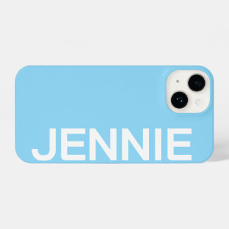 Coque Pour iPhone 14 Customized Name Stylish Elegant Modern Minimal 