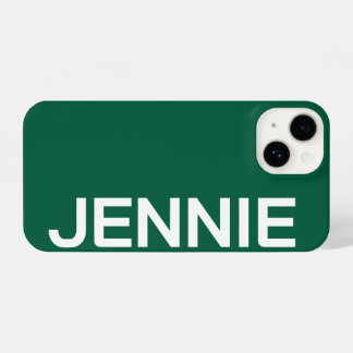 Coque Pour iPhone 14 Customized Name Stylish Elegant Modern Minimal 