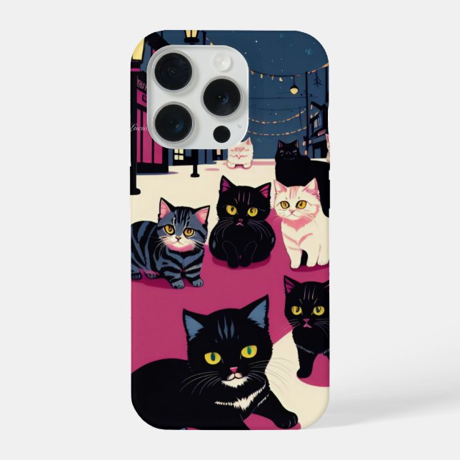 COQUE iPhone CUT CAT (Verso)