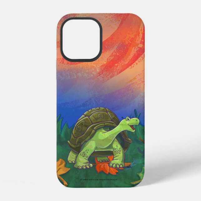 Coque iPhone Cute Tortoise Electronique (Verso)