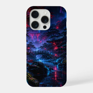 Cyberpunk Japanese Garden Phone Case