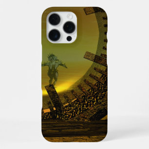 Coque iPhone 16 Pro Max CYBORG TITAN,DESERT HYPERION Science-fiction Sci-f