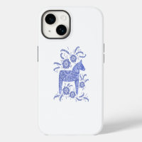 Dala suédois Cheval bleu