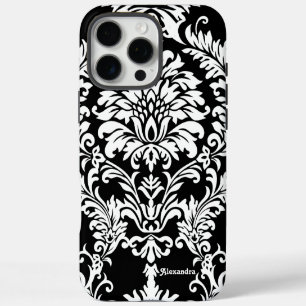 Coque iPhone 16 Pro Max Damas noir personnalisées