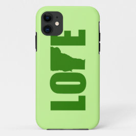 Coque iphone d'amour du Vermont