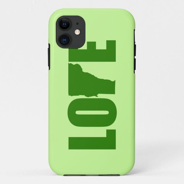 Coque iphone d'amour du Vermont (Dos)