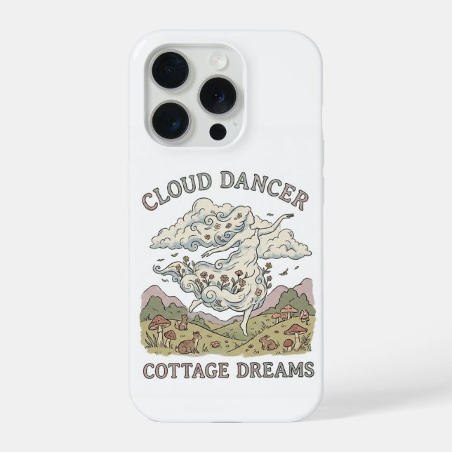 Coque iPhone dancing cloud peaceful and joyful (Verso)