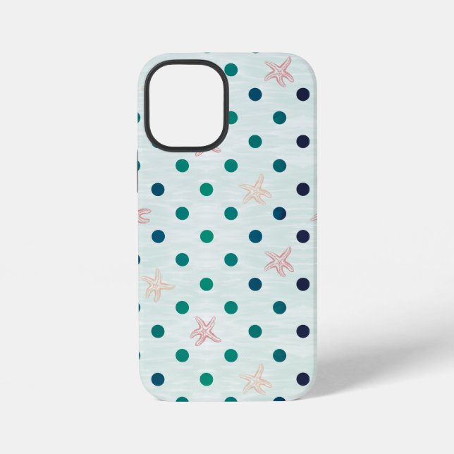 Coque iPhone Danse étoilée pointillée (Verso)