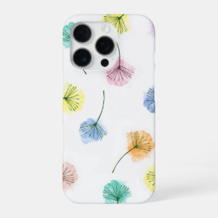 Coque iPhone 16 Pro Danseurs Pissenlits Motif Floral Aquarelle