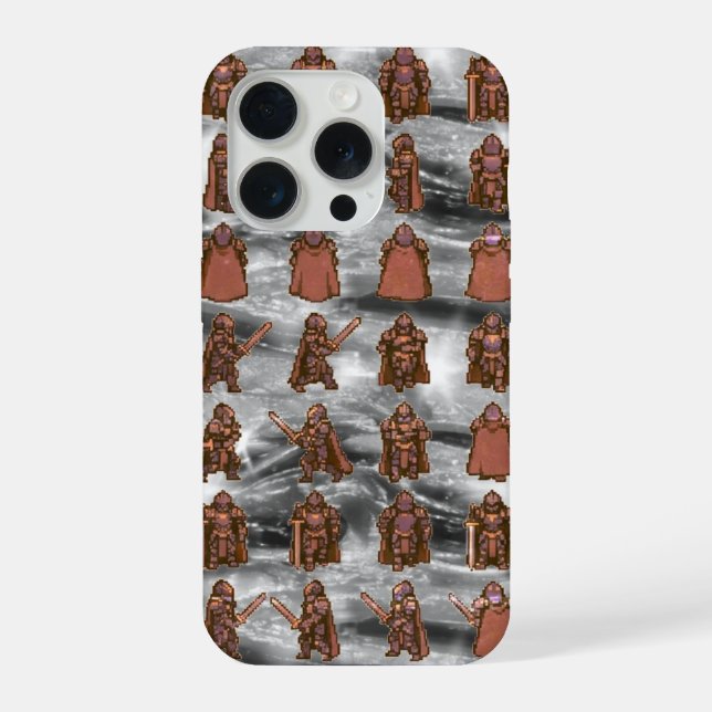 Coque iPhone Dark Fantasy logo - Knight -  (Verso)