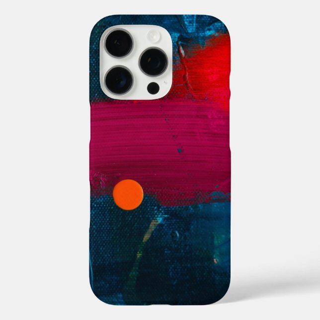coque iphone d'art Abstrait (Verso)