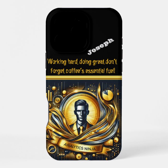 Coque iPhone Data Scientist Crafting Analytics Magic (Verso)