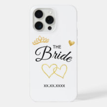 Date de mariage de la mariée, design élégant