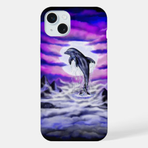 Dauphin au clair de lune