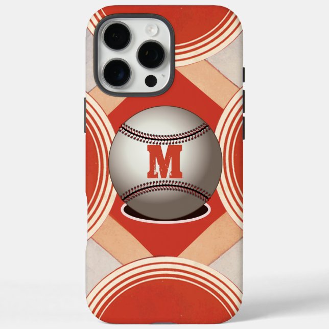 coque iphone de baseball vintage (Verso)