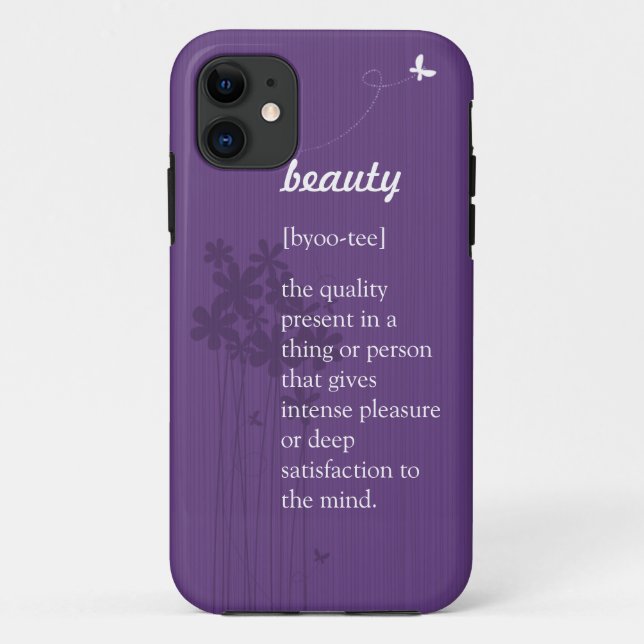 Coque iphone de beauté (Dos)