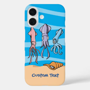 Coque iphone de caricatures de calmar