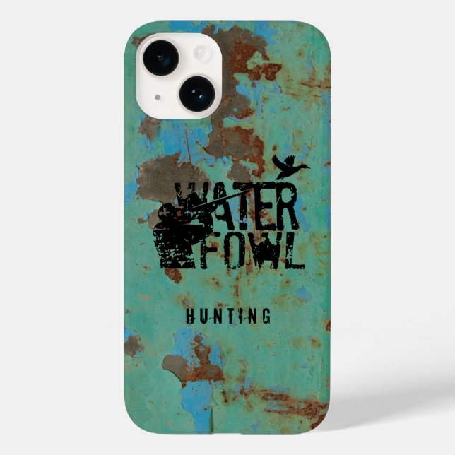 Coque iphone de chasse à la tordeuse (Verso)