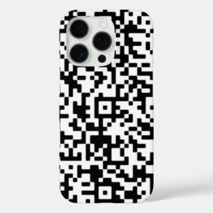 Coque iphone de code QR personnalisé