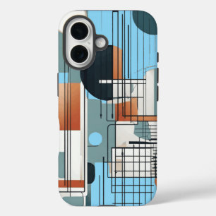 Coque iphone de composition géométrique