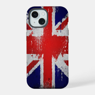 Coque iphone de conception du drapeau britannique,