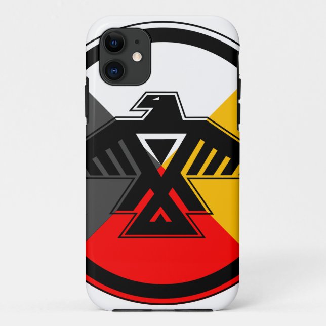 Coque iphone de directions d'Anishinaabe quatre (Dos)
