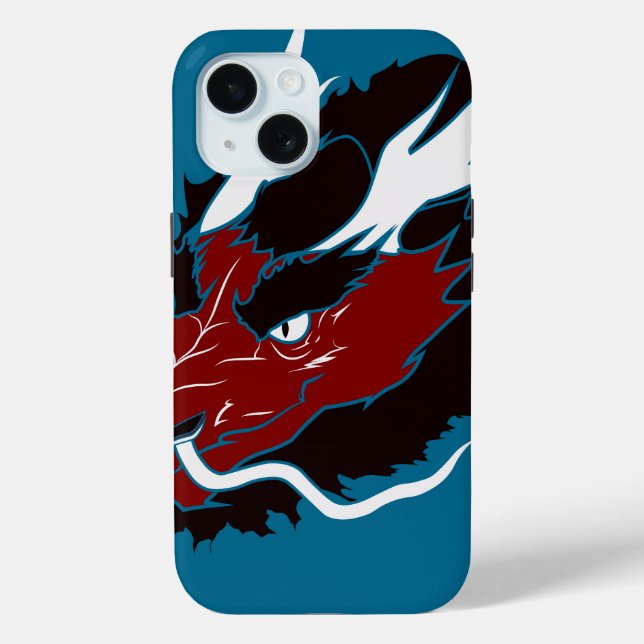 Coque iphone de dragon chinois (Verso)