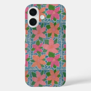 Coque iphone de fleurs tropicales