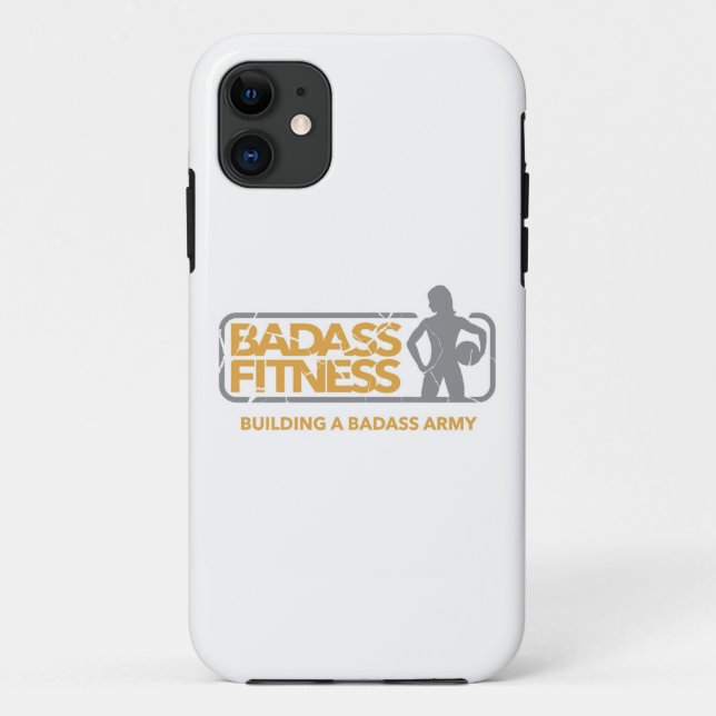 Coque iphone de forme physique de Badass (Dos)