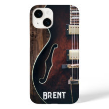 Coque iphone de guitare électrique personnalisé