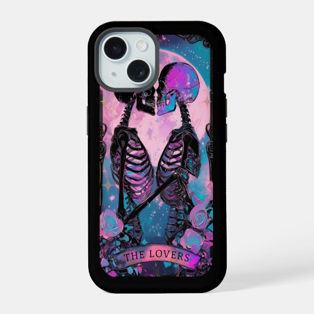 Coque iphone de la carte Lovers Tarot (Verso)