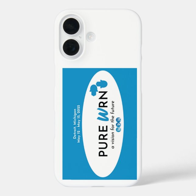 Coque iphone de la Convention 2025 WRN Detroit (Verso)